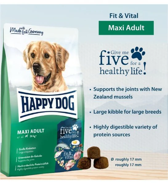 Vital Maxi Happy Dog Maxi Adult Happy Dog Fit Vital Maxi Adult